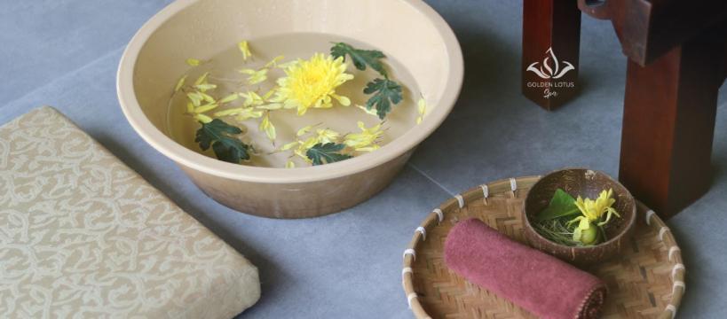 Golden Lotus Spa & Homestay Ap Thien Phuoc Exterior photo